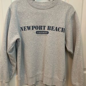 Newport Beach Brandy Melville Crewneck.